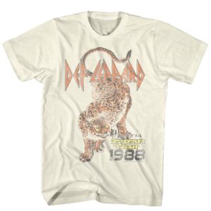 Def Leppard Japan Tour 1988 Faded Men’s T Shirt