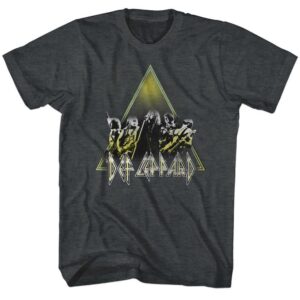 Def Leppard Performing Live Men’s T Shirt