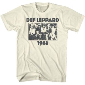 Def Leppard Photo 1983 Men’s T Shirt