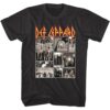 Def Leppard Rock Collage Men’s T Shirt