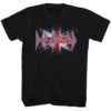 Def Leppard Warped British Flag Men’s T Shirt