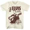 Elvis Presley Raleigh Memorial Auditorium Men’s T Shirt