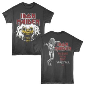 Iron Maiden World Tour 1982 Men’s T Shirt