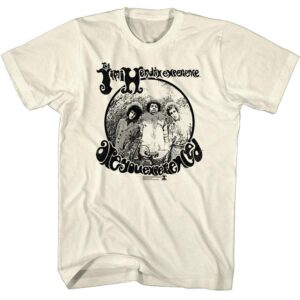 Jimi Hendrix Are You Experienced Fisheye Men’s T-Shirt