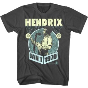 Jimi Hendrix Band of Gypsies Live Men’s T-Shirt