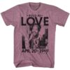 Jimi Hendrix Bold As Love 1969 Men’s T-Shirt