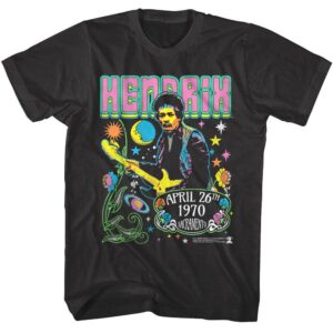 Jimi Hendrix Cal Expo Sacramento Men’s T-Shirt
