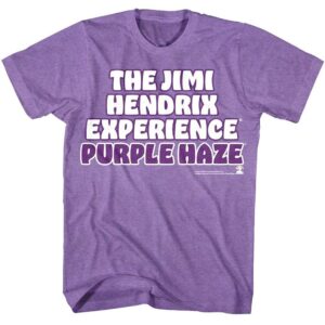 Jimi Hendrix Experience Purple Haze Men’s T-Shirt