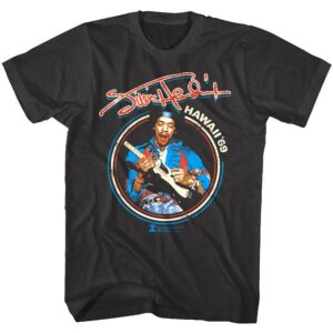 Jimi Hendrix Hawaii 1969 Men’s T-Shirt