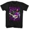 Jimi Hendrix Purple Haze Lightning Men’s T-Shirt