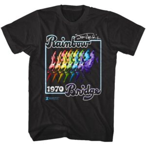 Jimi Hendrix Rainbow Bridge 1970 Men’s T-Shirt