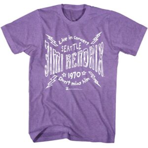 Jimi Hendrix Seattle Don’t Miss Him Men’s T-Shirt