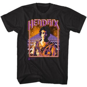Jimi Hendrix Spaceman Art Men’s T-Shirt