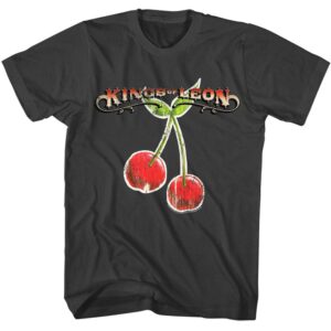 Kings of Leon Cherries Holy Roller Novocaine Men’s T Shirt