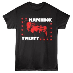 Matchbox Twenty Red Vinyl Men’s T Shirt