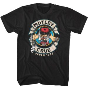Motley Crue Allister Fiend Japan 87 Men’s T Shirt