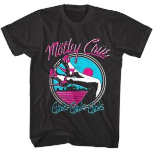 Motley Crue Girls Girls Girls Legs Men’s T Shirt