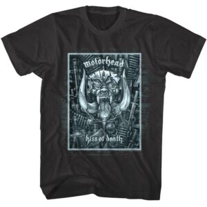 Motorhead Kiss of Death Album Cover Men’s T Shirt