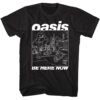 Oasis Be Here Now Line Art Men’s T Shirt