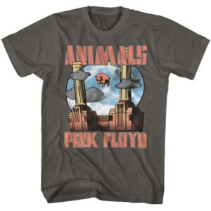 Pink Floyd Animals Floating Pig Men’s T Shirt