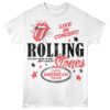 Rolling Stones 1975 Live in Concert Men’s T Shirt