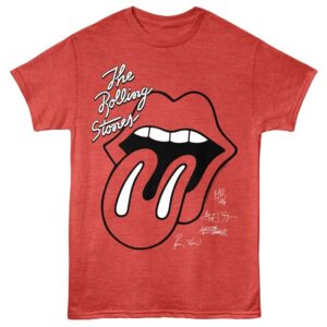 Rolling Stones Signature Hot Lips Men’s T Shirt