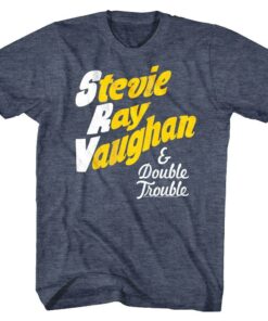 Stevie Ray Vaughan Double Trouble Logo Mens T Shirt 1