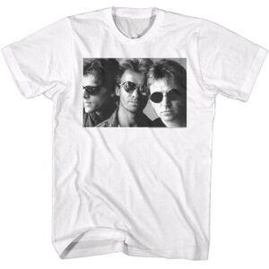 Sting & The Police in Shades Men’s T Shirt