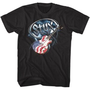 Styx Tommy Shaw USA Guitar Men’s T Shirt