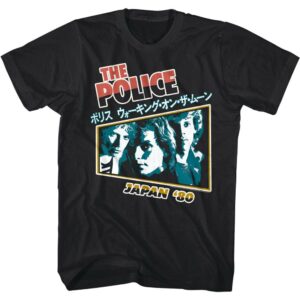 The Police Reggatta de Blanc Japan Tour 1980 Men’s T Shirt
