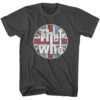 The Who Vintage Union Jack Logo Men’s T Shirt