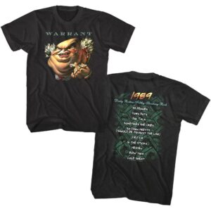 Warrant Dirty Rotten Filthy Stinking Rich Album Men’s T Shirt