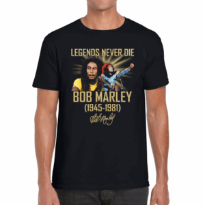 Bob Marley Legends Never Die Unisex T-Shirt