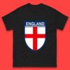 Flag of England Shield Printed T-Shirt