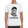 Football Player Retro Style Portrait Brazil Soccer Player Brazilian Professional Footballer Sports Champion Mens Tee Top