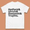 Hetfield & Ulrich & Hammett & Trujillo Metallica T-Shirt
