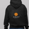 Be The Light Hooded Sweatshirt Back Print