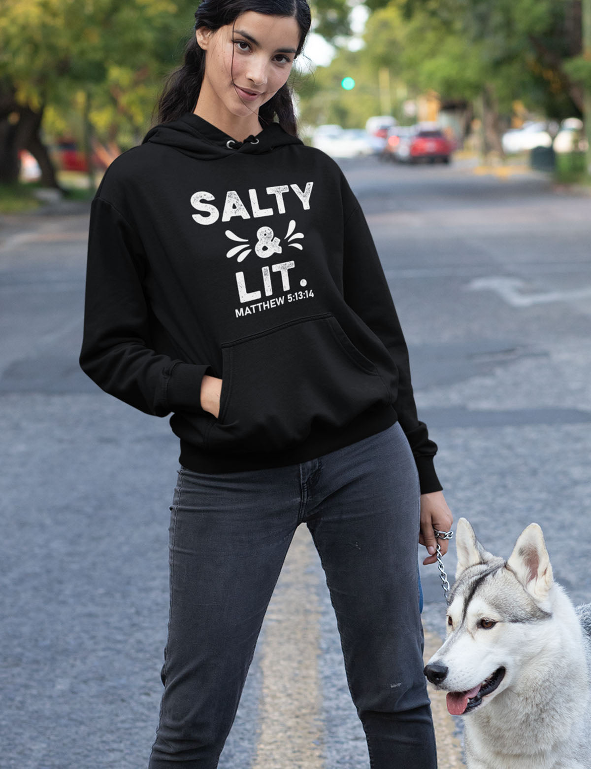 Salty and Light Christian Hoodie